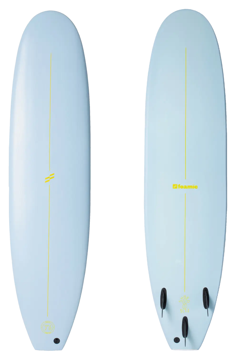 Foamie 7'6" Shred Sled - ice blue